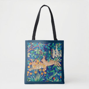 William Morris "Two Hares" - Wild Rabbits Tas Ba