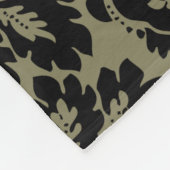 William Morris Venetian Damask Brocade Fleece Deken (Hoek)