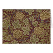 William Morris Vine Grape Red Art (Voorkant Horizontaal)