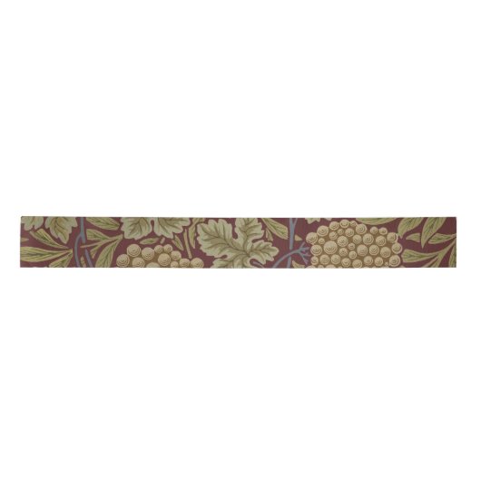 William Morris Vine Grape Red Art Lint (Voorkant)