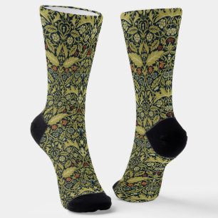 William Morris Vintage Acanthus Bloemmotief Sokken