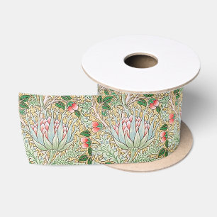 William Morris Vintage Artisjok Bloem Motief Sa Lint