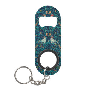 William Morris - Vintage Bloemenvogels Mini Flessenopener