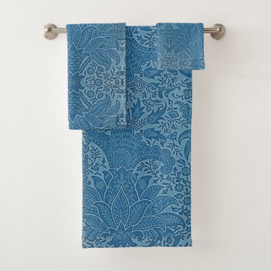 William Morris Vintage Blue Floral (En situation)