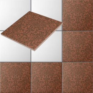 William Morris Vintage Eikelpatroon Tegeltje