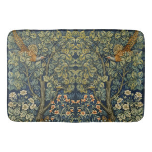 William Morris Vintage Fazant Eekhoorn Bloem Badmat