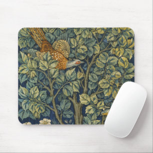 William Morris Vintage Fazant Eekhoorn Bloem Muismat