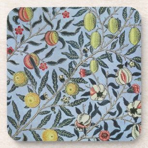 William Morris Vintage Granaatappel Fruit Patroon Bier Onderzetter