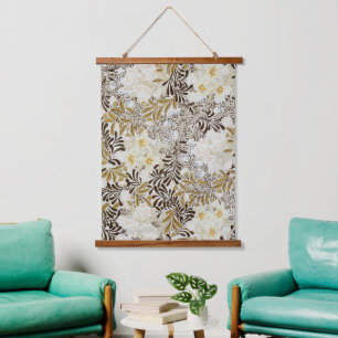William Morris Vintage Hyacint Art Nouveau Bloemmo Hangend Wandkleed
