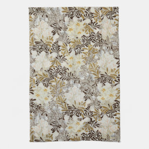 William Morris Vintage Hyacint Art Nouveau Bloemmo Theedoek