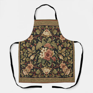 William Morris vintage kamperfoelie bloempatroon Schort