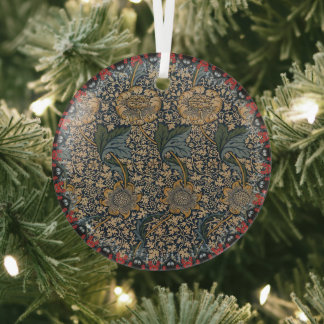 William Morris Vintage Kennet Patroon Glas Ornament