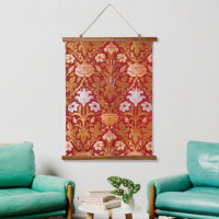 William Morris Vintage Roos & Lelie Bloemmotief