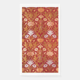 William Morris Vintage Roos & Lelie Bloempatroon Servet