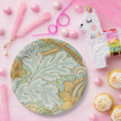 William Morris Vintage St James Acanthus Ontwerp Papieren Bordje (Feest)