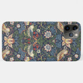 William Morris Vintage Strawberry Thief Patroon Case-Mate iPhone Case (Achterkant (horizontaal))