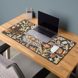 William Morris Vintage Trent Motif Floral Bleu