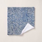 William Morris Vintage Willow Feuilles Dark Blue (Gant de toilette)