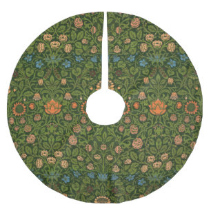 William Morris Violet en Columbine Art Rug Kerstboom Rok