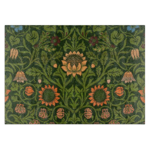 William Morris Violet en Columbine Art Rug Snijplank