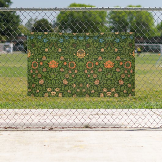 William Morris Violet en Columbine Art Rug Spandoek (Insitu)