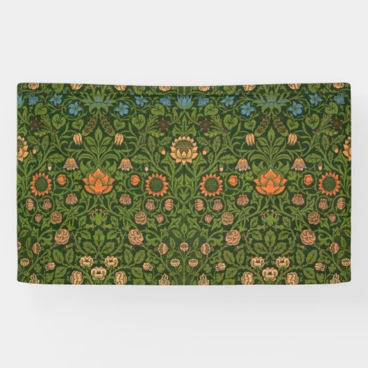 William Morris Violet en Columbine Art Rug Spandoek (Horizontaal)