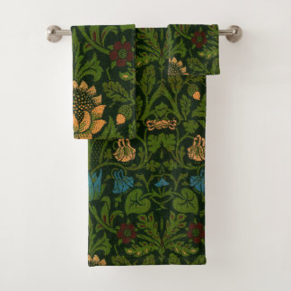 William Morris Violet en Columbine Bad Handdoek