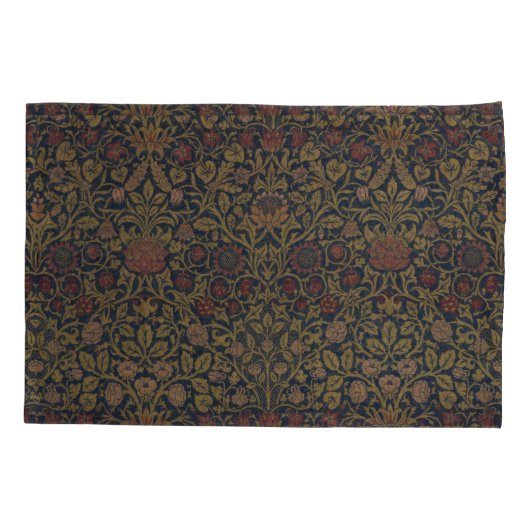 William Morris Violet en Columbine Kussensloop (Achterkant-Links)