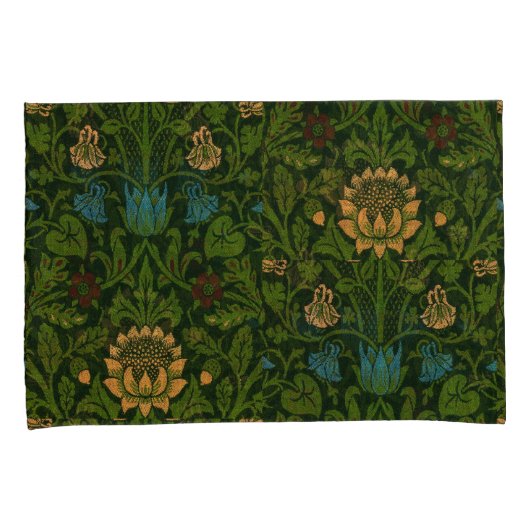 William Morris Violet en Columbine Kussensloop (Voorkant-Rechts)