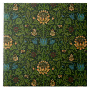  William Morris Violet en Columbine Tegeltje