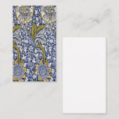 william morris visitekaartje (Voorkant / Achterkant)
