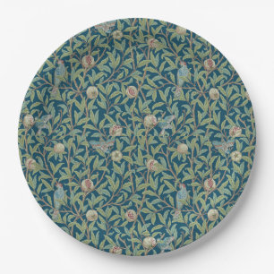 William Morris "Vogel en Granaatappel" Papieren Bordje