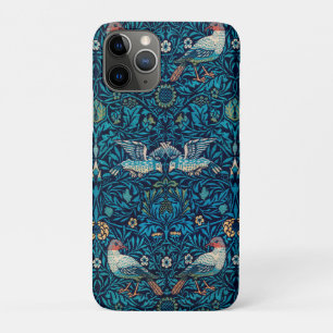 William Morris Vogels Art Nouveau Bloempatroon iPhone 11 Pro Hoesje