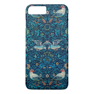 William Morris Vogels Art Nouveau Bloempatroon iPhone 8 Plus / 7 Plus Hoesje