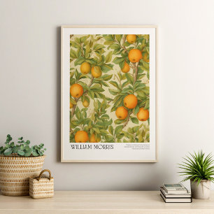 William Morris vruchten en bladeren Poster