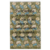 William Morris Wall Calendar Kalender (Hoes)