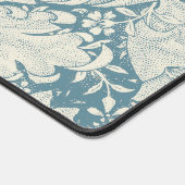William Morris Wallflower bleu damas floral (Coin)
