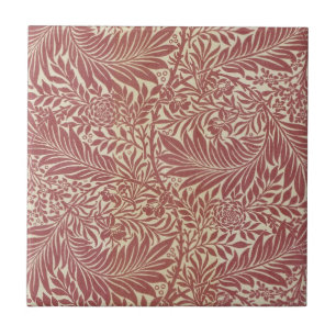 William Morris Wallpaper Design on Tegel Tegeltje