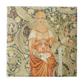 William Morris Wallpaper Design on Tile Tegeltje (Voorkant)