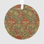 William Morris Wandle Anglais Floral Damask Design (dos)
