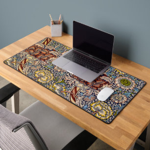 William Morris Wandle Bleu Nuit Floral Art
