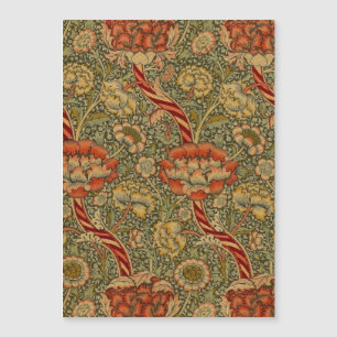 William Morris Wandle Engels Bloemen Damask Design