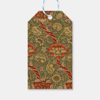 William Morris Wandle Engels Bloemen Damask Design Cadeaulabel