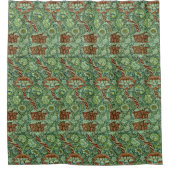  William Morris Wandle Pattern Douchegordijn (Voorkant)
