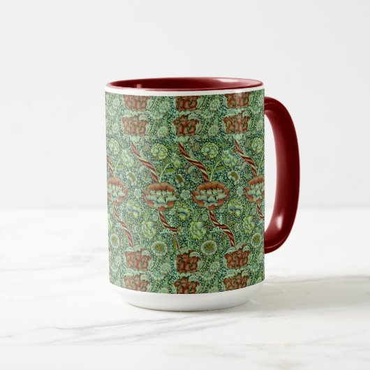 William Morris Wandle Pattern Mok (Voorkant rechts)