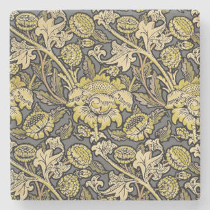 William Morris Wey Bloemrijke Kunst Ambachtelijke Stenen Onderzetter