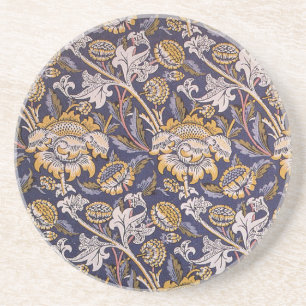 William Morris Wey Bloemrijke Kunst Ambachtelijke Zandsteen Onderzetter
