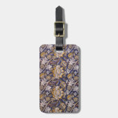 William Morris Wey Floral Wallpaper Bagagelabel (Voorkant verticaal)