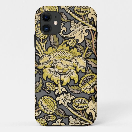 William Morris Wey Floral Wallpaper Case-Mate iPhone Case (Achterkant)