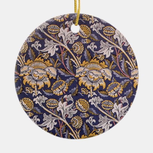 William Morris Wey Floral Wallpaper Keramisch Ornament (Voorkant)